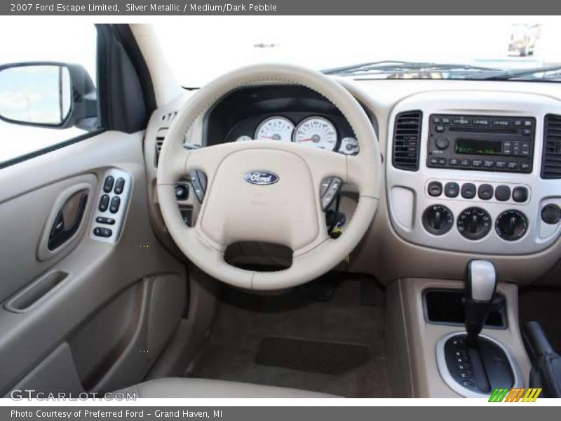 Dashboard of 2007 Escape Limited