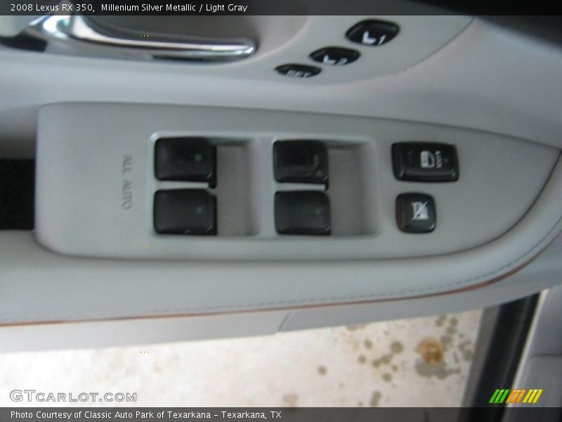 Millenium Silver Metallic / Light Gray 2008 Lexus RX 350