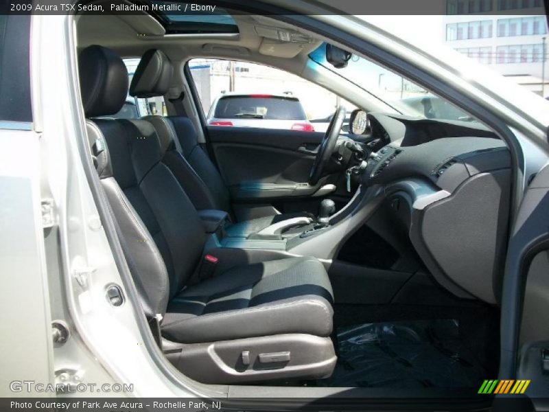 Palladium Metallic / Ebony 2009 Acura TSX Sedan