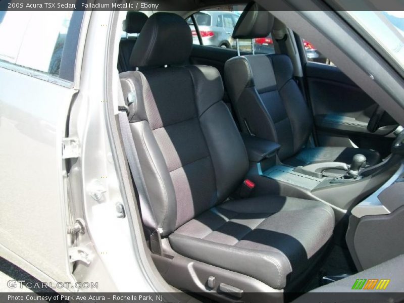 Palladium Metallic / Ebony 2009 Acura TSX Sedan