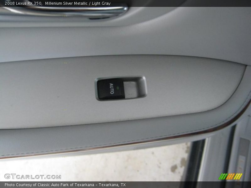 Millenium Silver Metallic / Light Gray 2008 Lexus RX 350