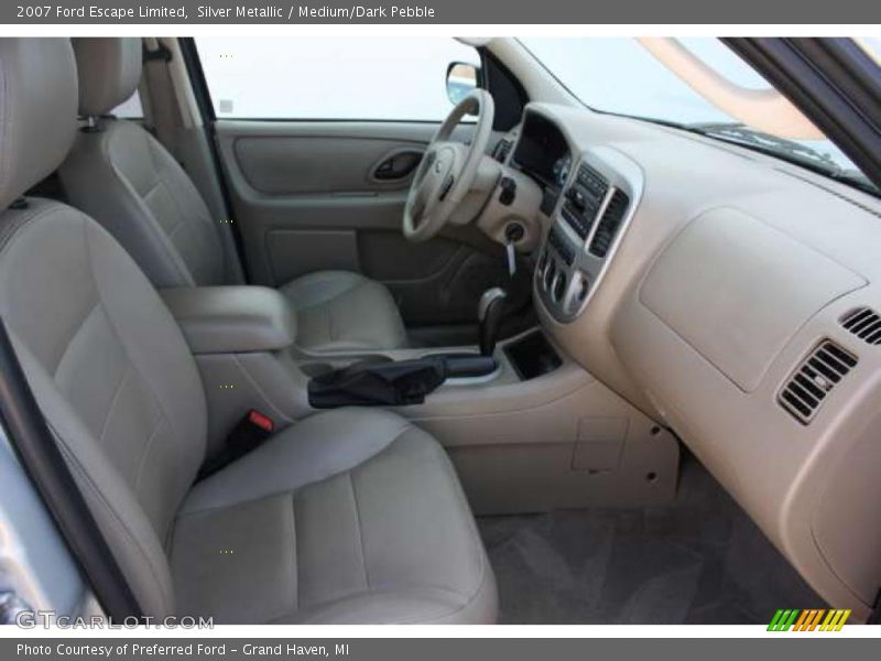 Silver Metallic / Medium/Dark Pebble 2007 Ford Escape Limited