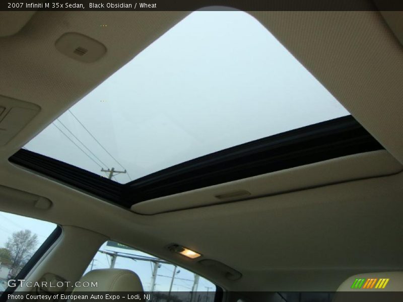 Black Obsidian / Wheat 2007 Infiniti M 35x Sedan