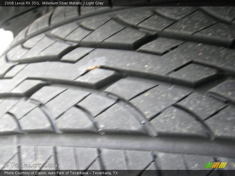 Millenium Silver Metallic / Light Gray 2008 Lexus RX 350