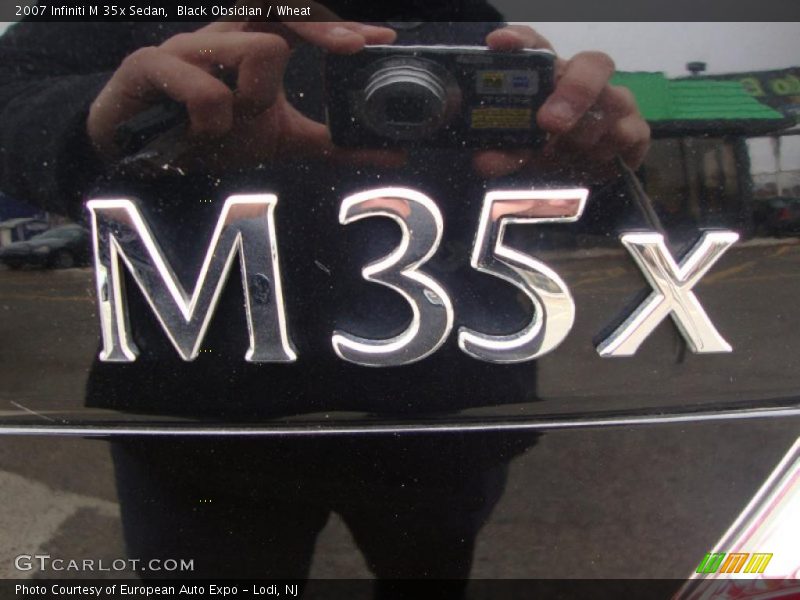 Black Obsidian / Wheat 2007 Infiniti M 35x Sedan