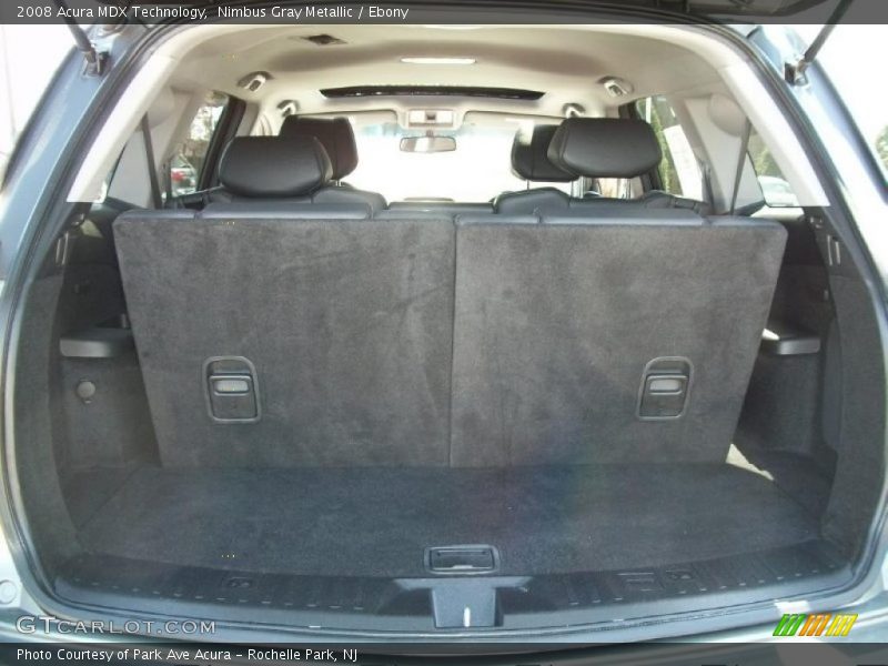 Nimbus Gray Metallic / Ebony 2008 Acura MDX Technology