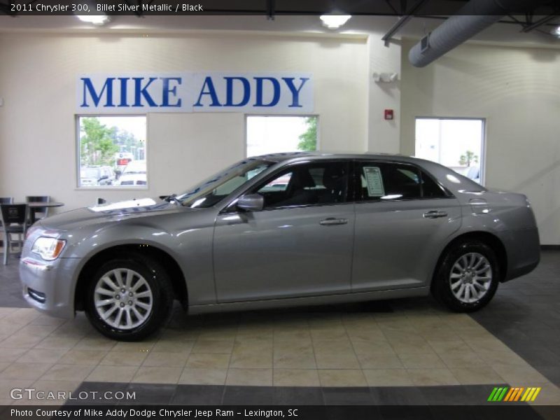 Billet Silver Metallic / Black 2011 Chrysler 300
