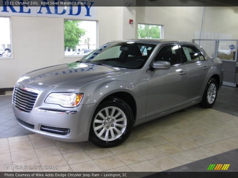 Billet Silver Metallic / Black 2011 Chrysler 300