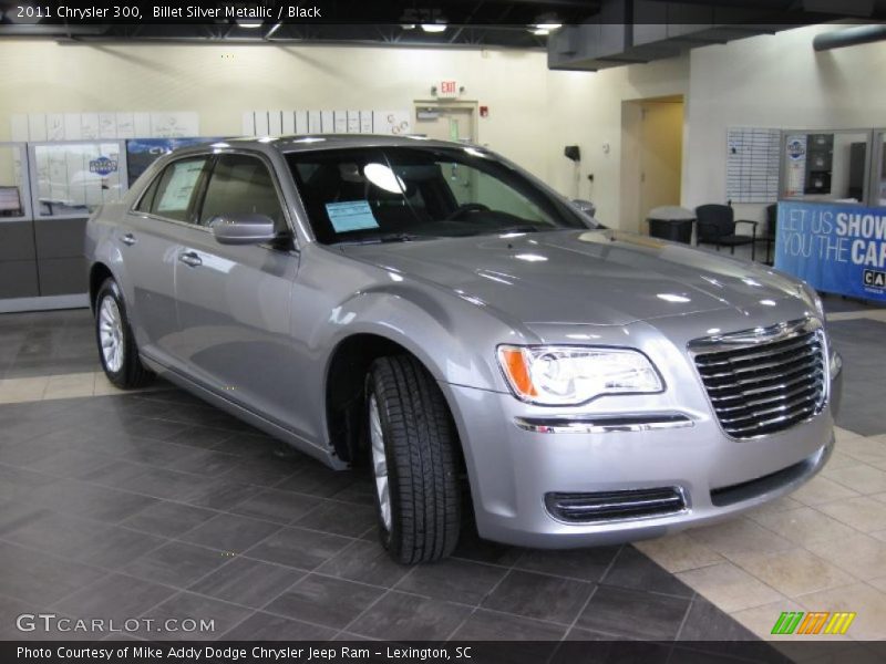 Billet Silver Metallic / Black 2011 Chrysler 300