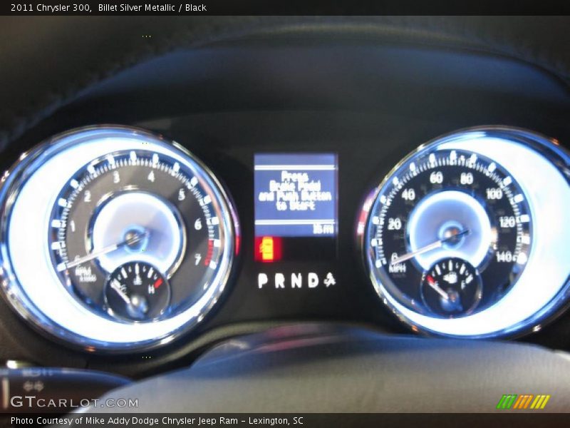 Billet Silver Metallic / Black 2011 Chrysler 300