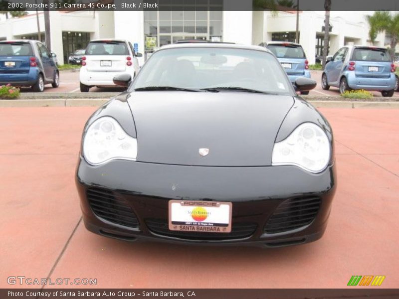 Black / Black 2002 Porsche 911 Carrera 4S Coupe