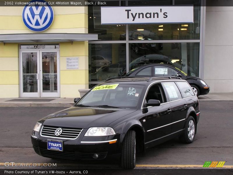 Black / Black 2002 Volkswagen Passat GLX 4Motion Wagon