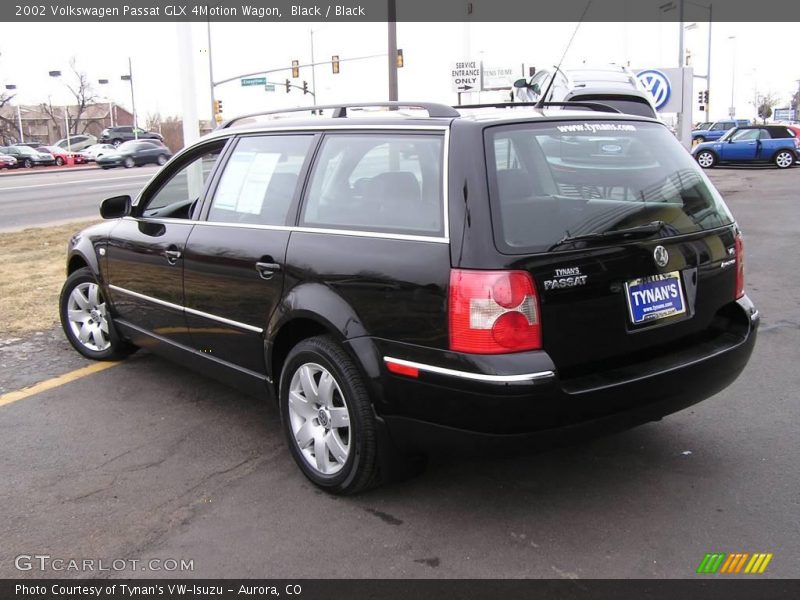 Black / Black 2002 Volkswagen Passat GLX 4Motion Wagon