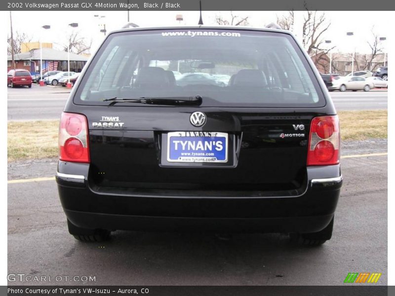 Black / Black 2002 Volkswagen Passat GLX 4Motion Wagon