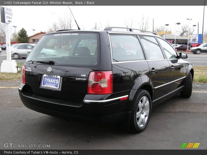 Black / Black 2002 Volkswagen Passat GLX 4Motion Wagon