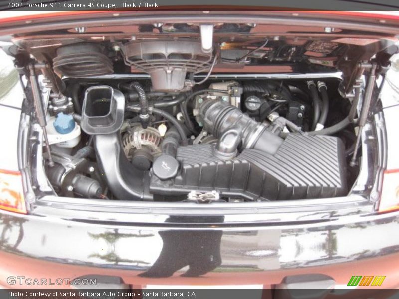  2002 911 Carrera 4S Coupe Engine - 3.6 Liter DOHC 24V VarioCam Flat 6 Cylinder