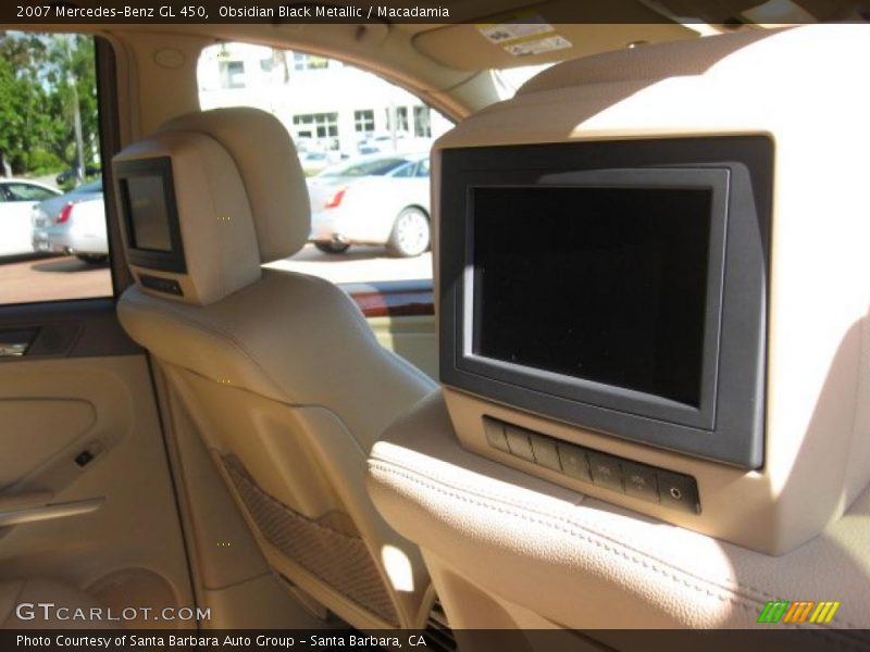 Obsidian Black Metallic / Macadamia 2007 Mercedes-Benz GL 450