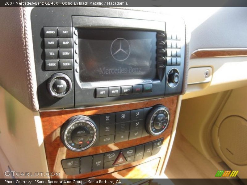 Obsidian Black Metallic / Macadamia 2007 Mercedes-Benz GL 450