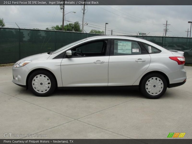  2012 Focus SE SFE Sedan Ingot Silver Metallic