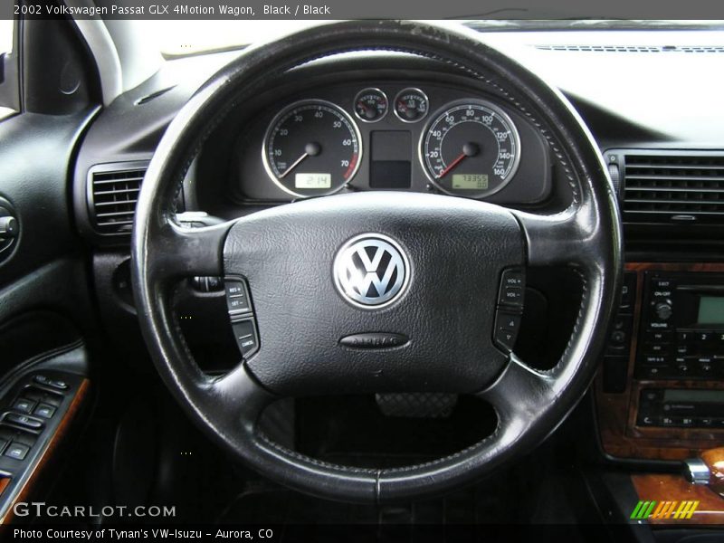 Black / Black 2002 Volkswagen Passat GLX 4Motion Wagon