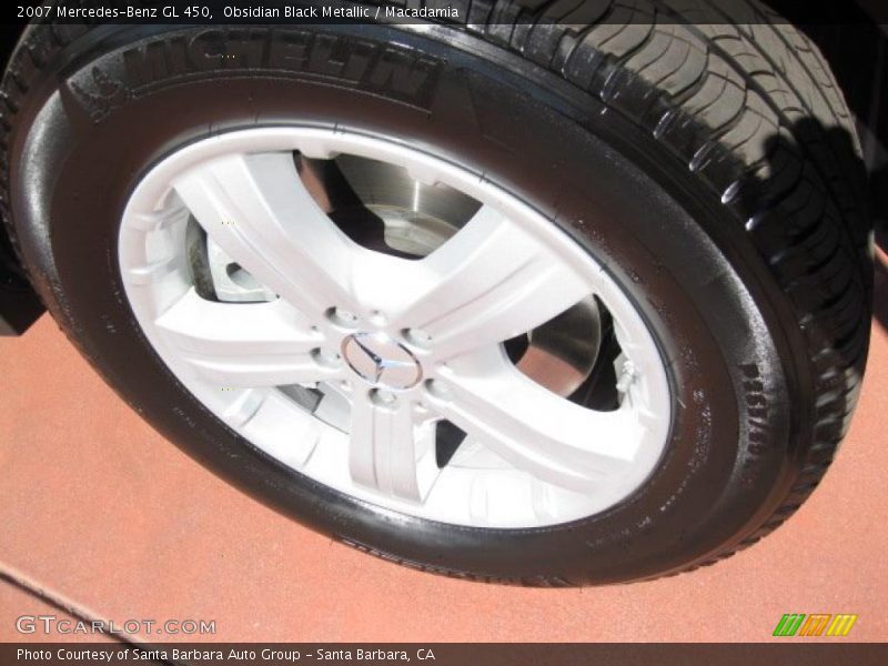 Obsidian Black Metallic / Macadamia 2007 Mercedes-Benz GL 450