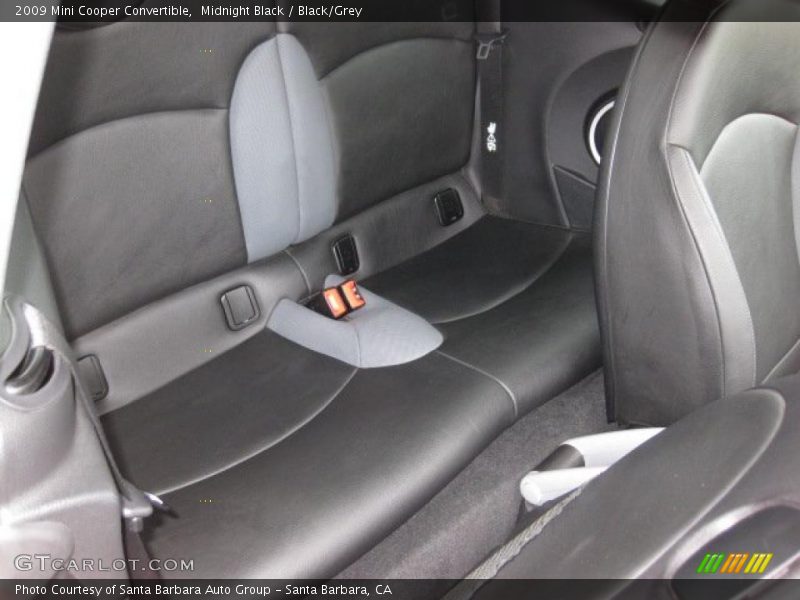 Midnight Black / Black/Grey 2009 Mini Cooper Convertible