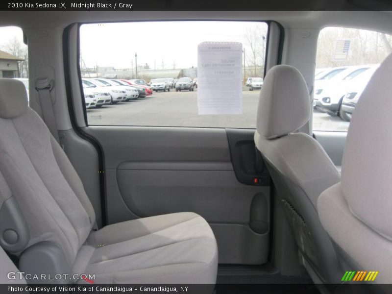 Midnight Black / Gray 2010 Kia Sedona LX