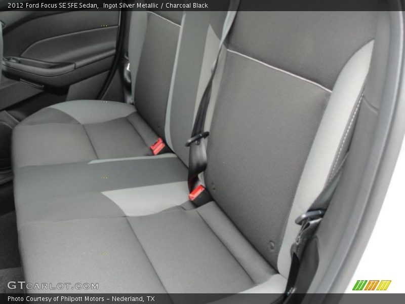  2012 Focus SE SFE Sedan Charcoal Black Interior