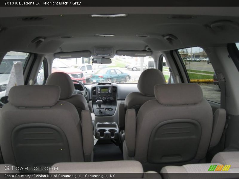 Midnight Black / Gray 2010 Kia Sedona LX