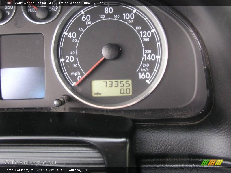 Black / Black 2002 Volkswagen Passat GLX 4Motion Wagon