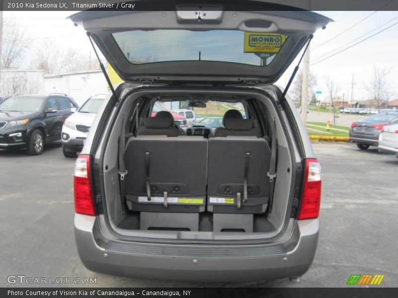 Titanium Silver / Gray 2010 Kia Sedona LX