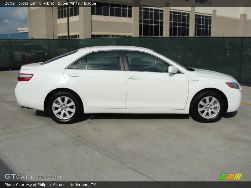 Super White / Bisque 2009 Toyota Camry Hybrid