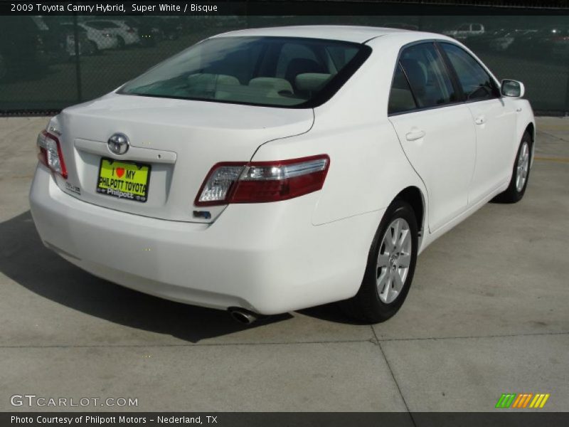Super White / Bisque 2009 Toyota Camry Hybrid