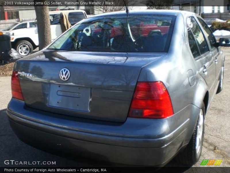 Platinum Grey Metallic / Black 2003 Volkswagen Jetta GLS Sedan