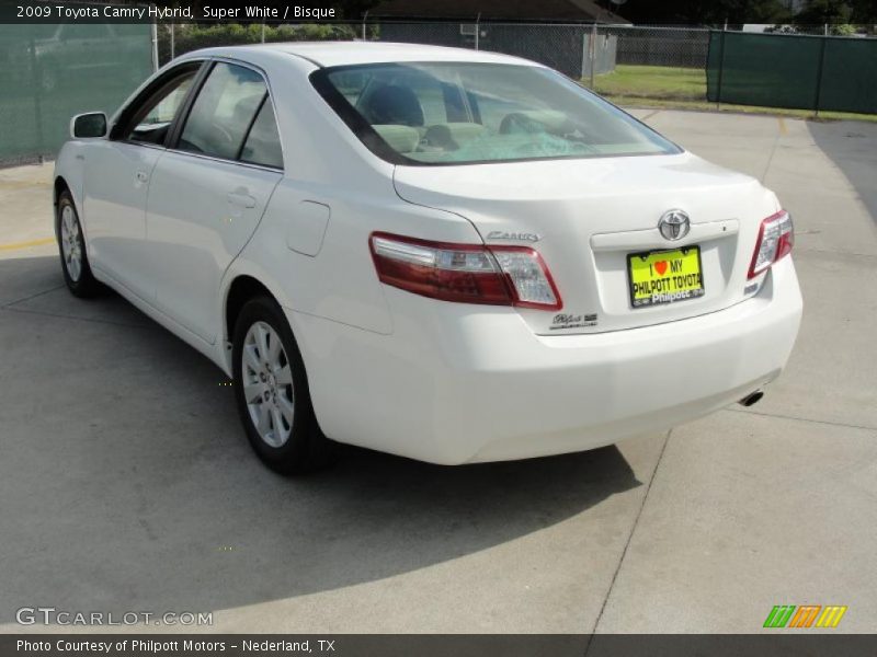 Super White / Bisque 2009 Toyota Camry Hybrid