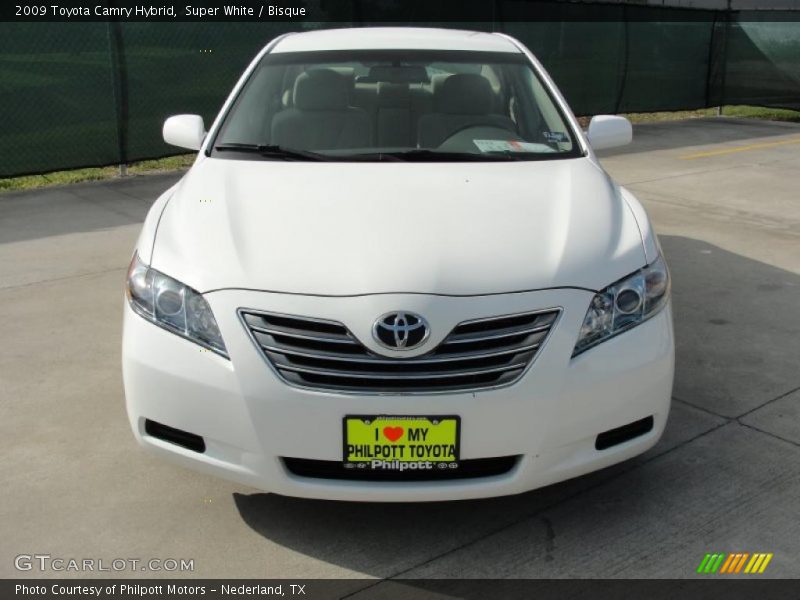 Super White / Bisque 2009 Toyota Camry Hybrid