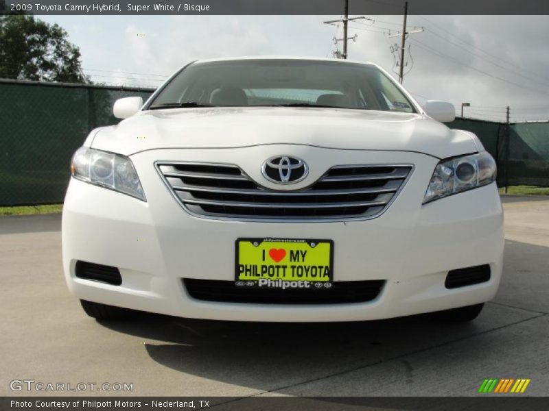 Super White / Bisque 2009 Toyota Camry Hybrid