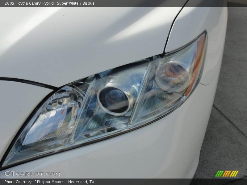 Super White / Bisque 2009 Toyota Camry Hybrid
