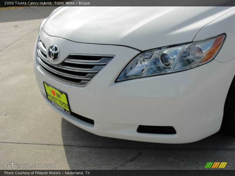 Super White / Bisque 2009 Toyota Camry Hybrid