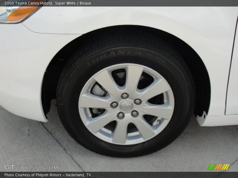 Super White / Bisque 2009 Toyota Camry Hybrid