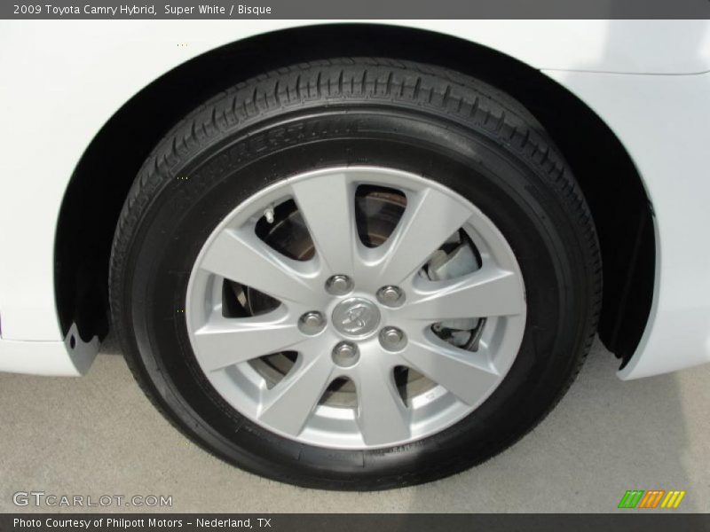 Super White / Bisque 2009 Toyota Camry Hybrid