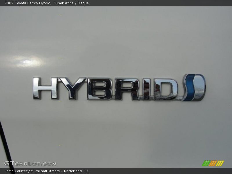 Super White / Bisque 2009 Toyota Camry Hybrid