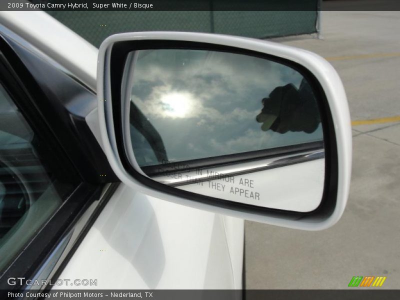 Super White / Bisque 2009 Toyota Camry Hybrid