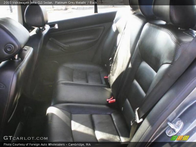 Platinum Grey Metallic / Black 2003 Volkswagen Jetta GLS Sedan