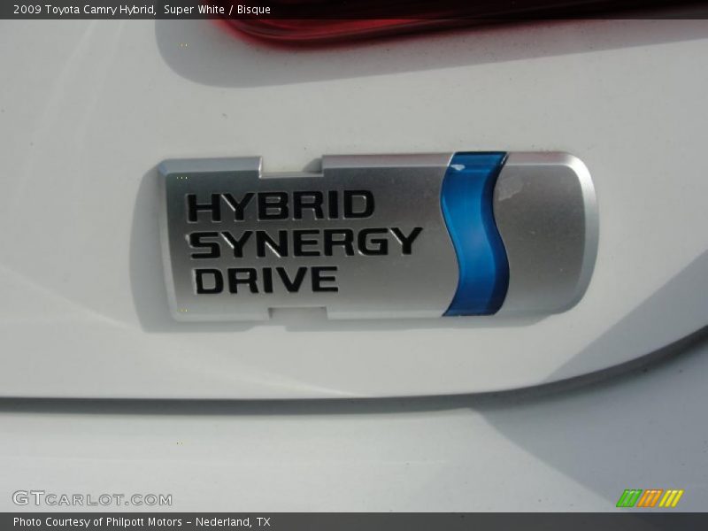 Super White / Bisque 2009 Toyota Camry Hybrid