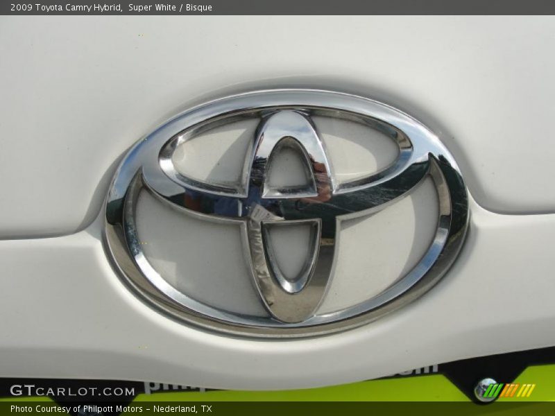 Super White / Bisque 2009 Toyota Camry Hybrid