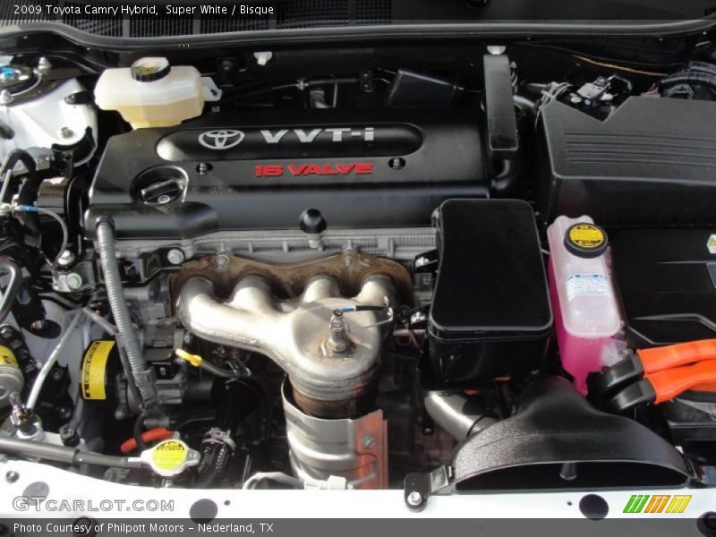 Super White / Bisque 2009 Toyota Camry Hybrid