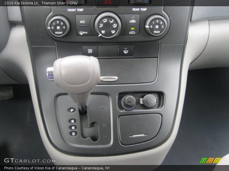 Titanium Silver / Gray 2010 Kia Sedona LX