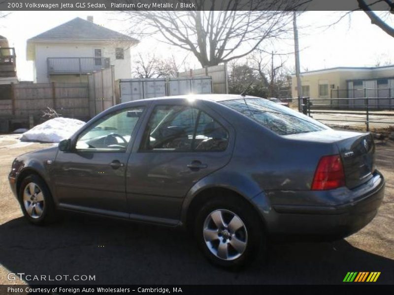 Platinum Grey Metallic / Black 2003 Volkswagen Jetta GLS Sedan