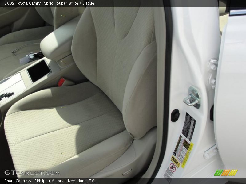 Super White / Bisque 2009 Toyota Camry Hybrid